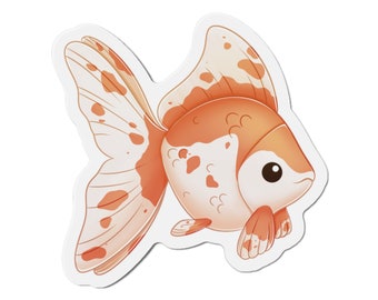 Goldfish Die-Cut Magnets - Fish Lover