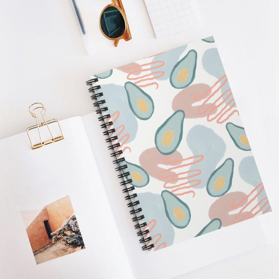 Spiral Notebook - Ruled Line - Etsy