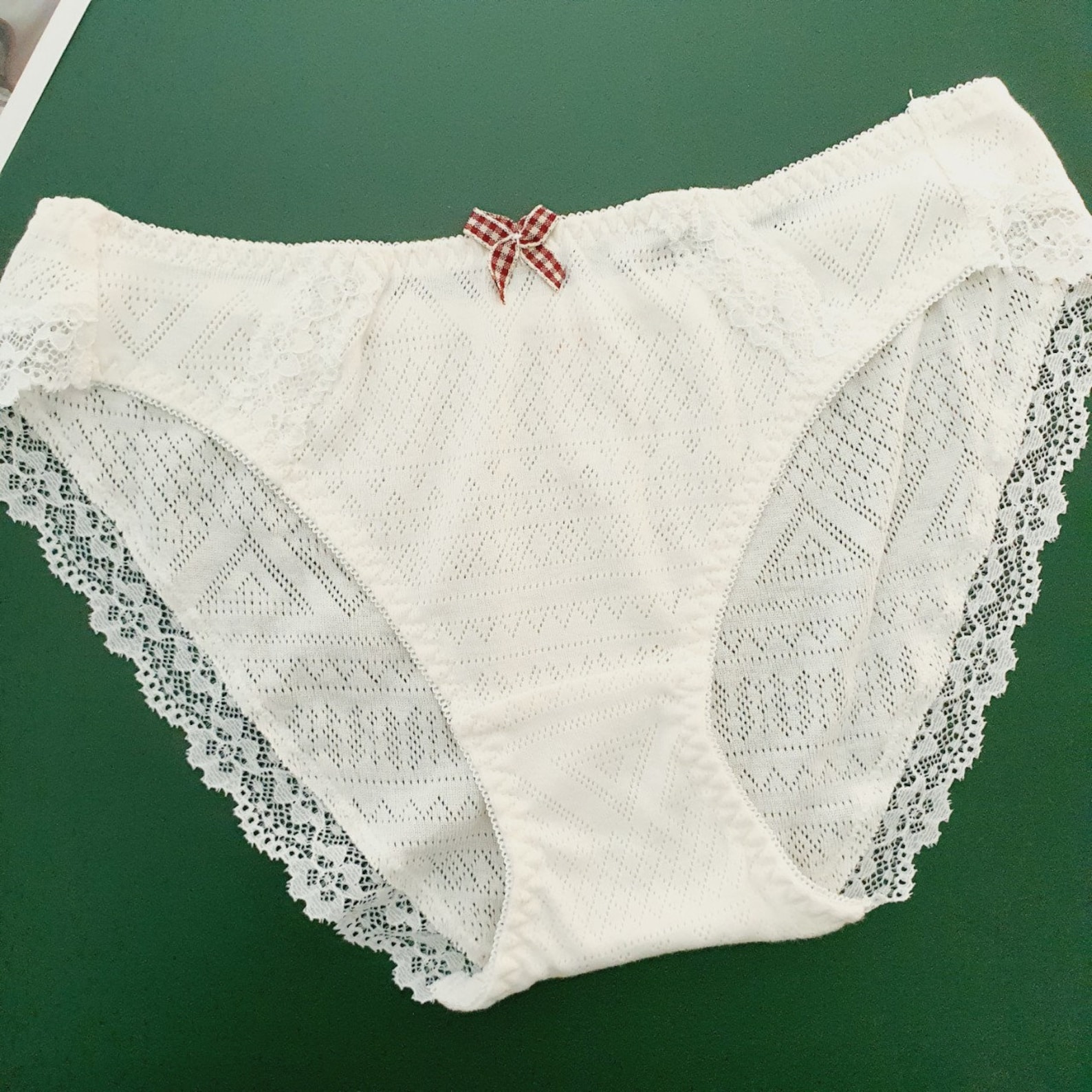 Bragas de algodón bragas blancas bragas de encaje bragas Etsy