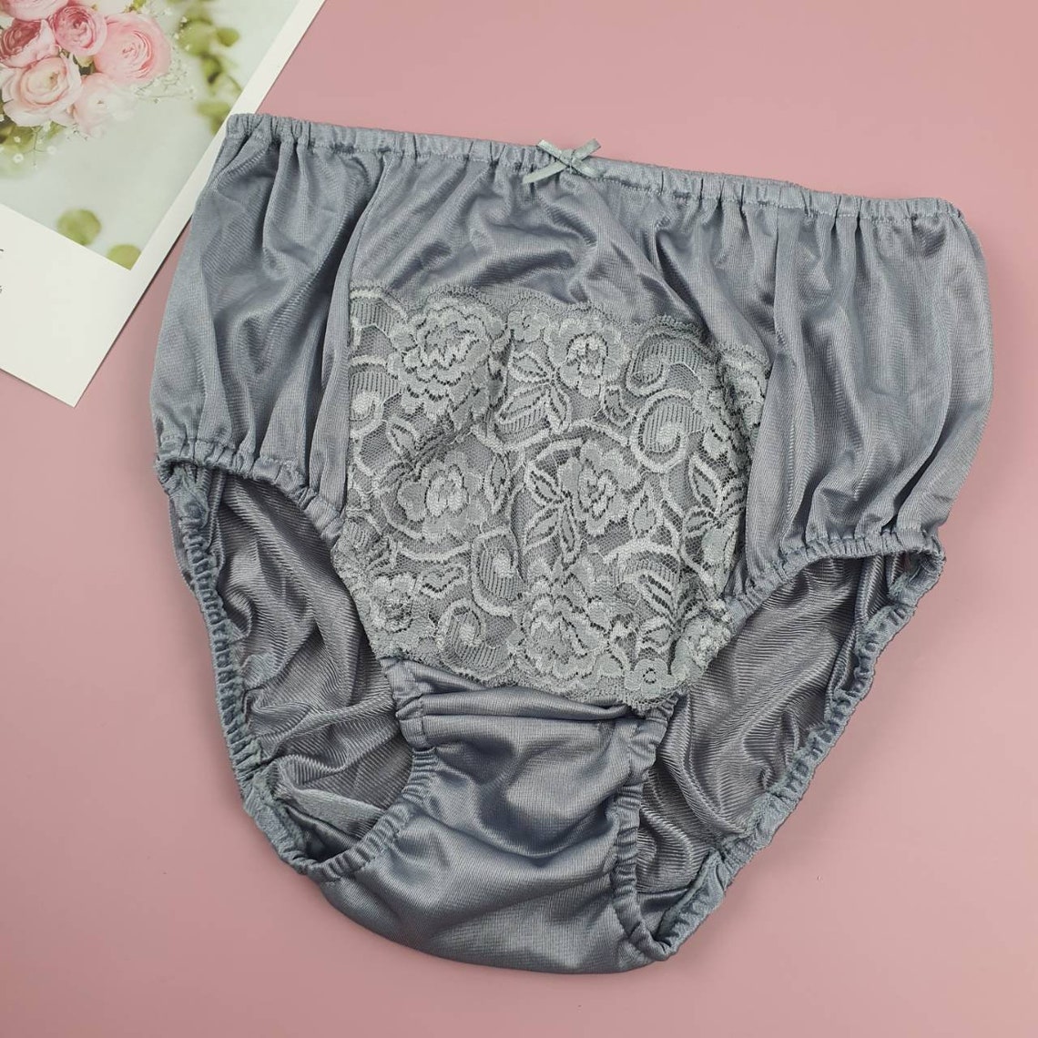 XL pantiesGray vintage panties | Etsy