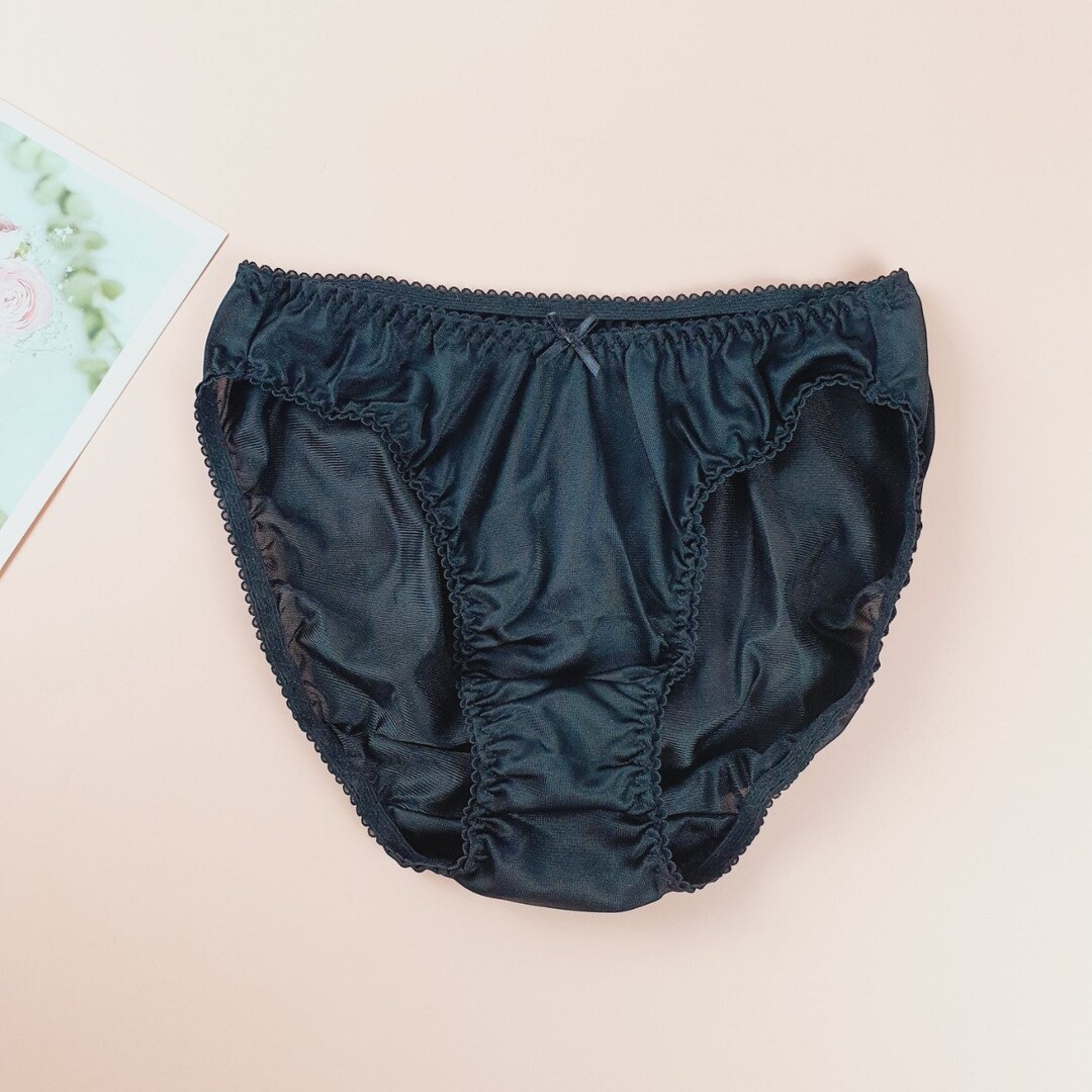 Black Nylon Panties High-quality Womens Panties - Etsy Australia