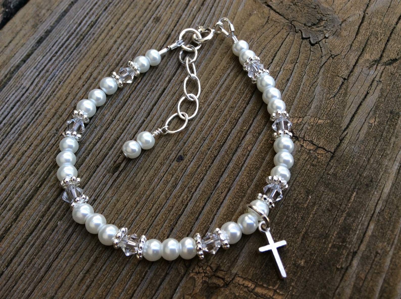 Baby Keepsake Jewelry New Baby Gift Baptism Bracelet Etsy