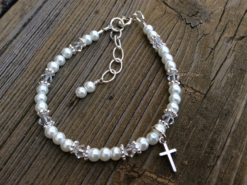 Baby Keepsake Jewelry New Baby Gift Baptism Bracelet Etsy