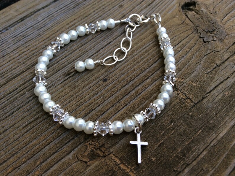 Baby Keepsake Jewelry New Baby Gift Baptism Bracelet Etsy