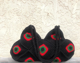 Crochet Granny Square Bag