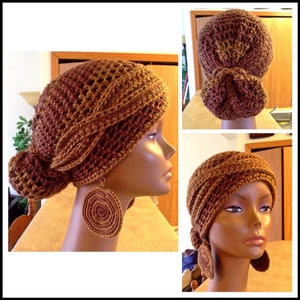 Crochet Wrap and Earring Set!