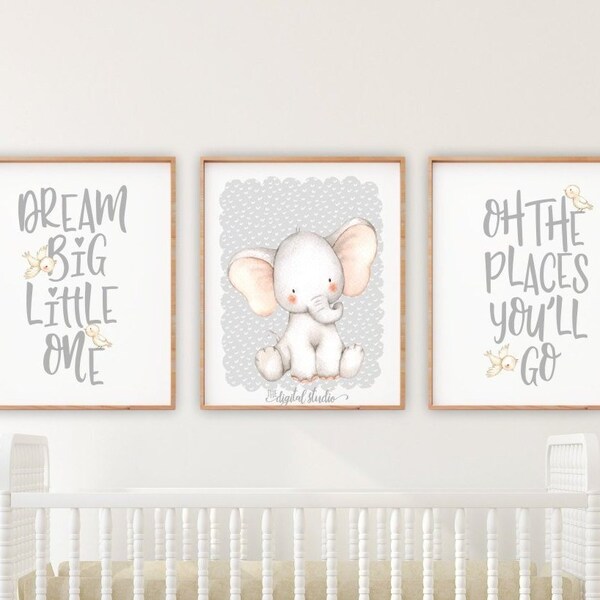 Elephant Boys Room Etsy