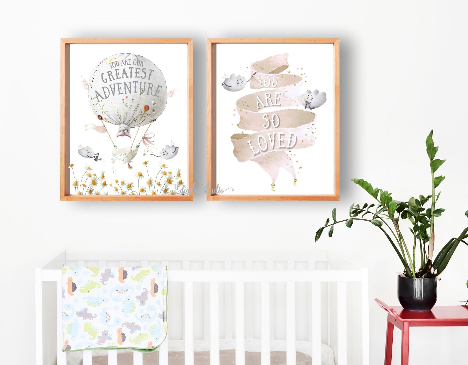 Nursery Wall Decor Gender Neutral Neutral Nursery Art Baby | Etsy