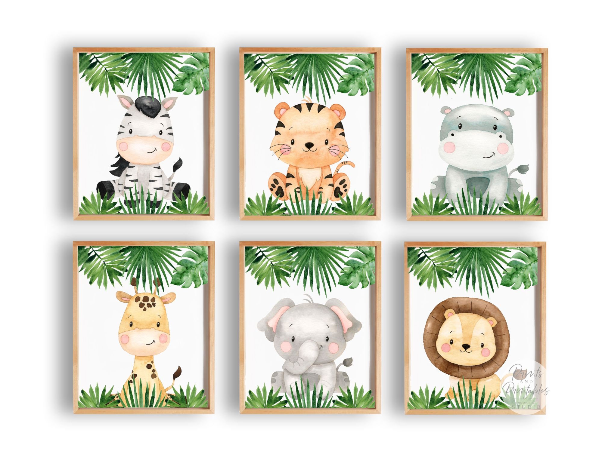 Buy Safari Printables Online In India - Etsy India