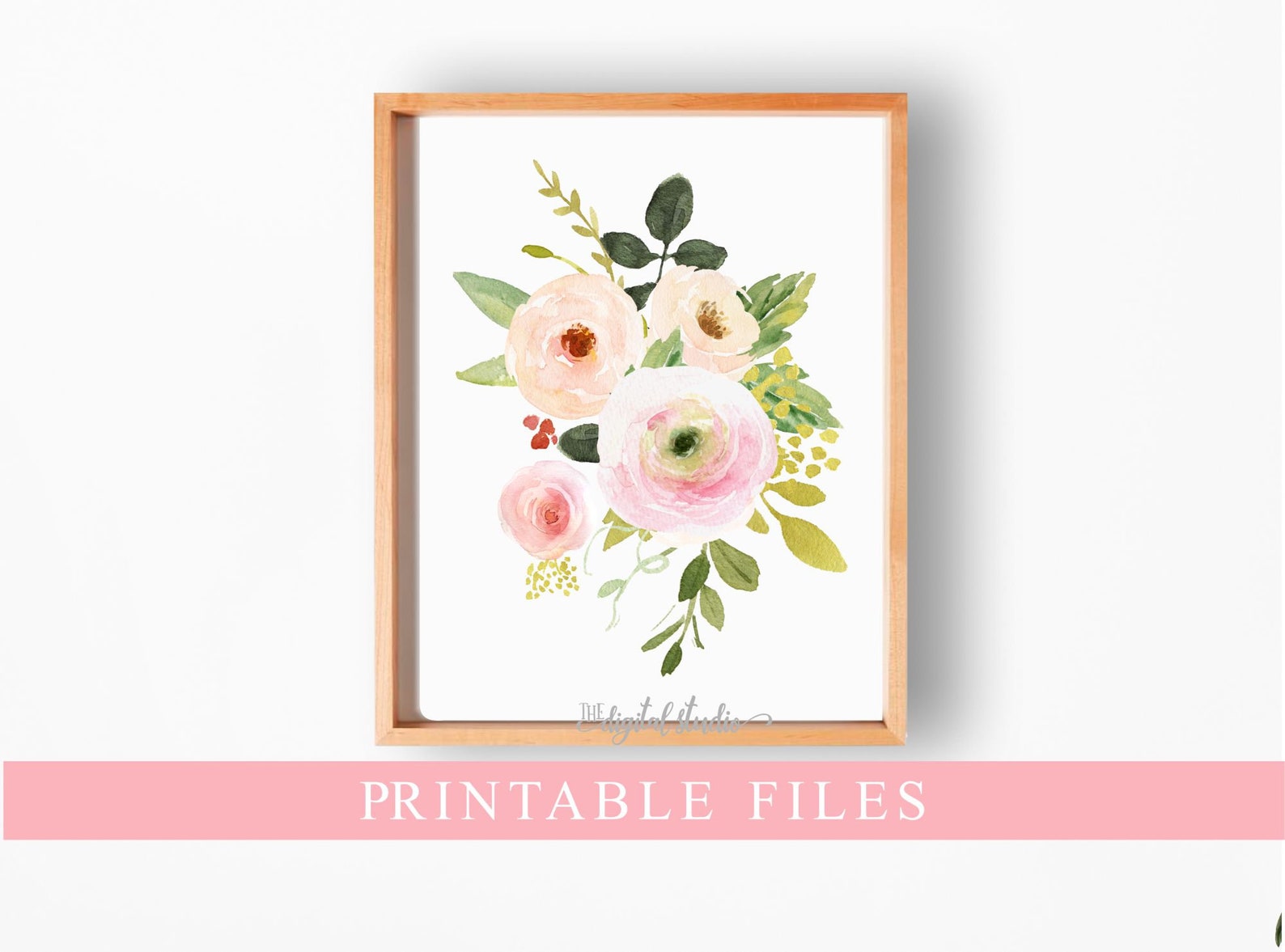 Baby Girl Nursery Decor PRINTABLE Nursery Decor In Field of | Etsy