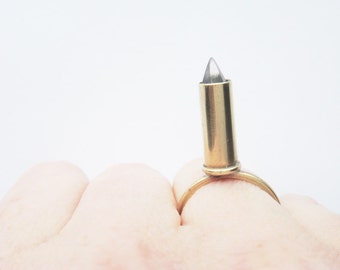 Crystal Bullet Ring