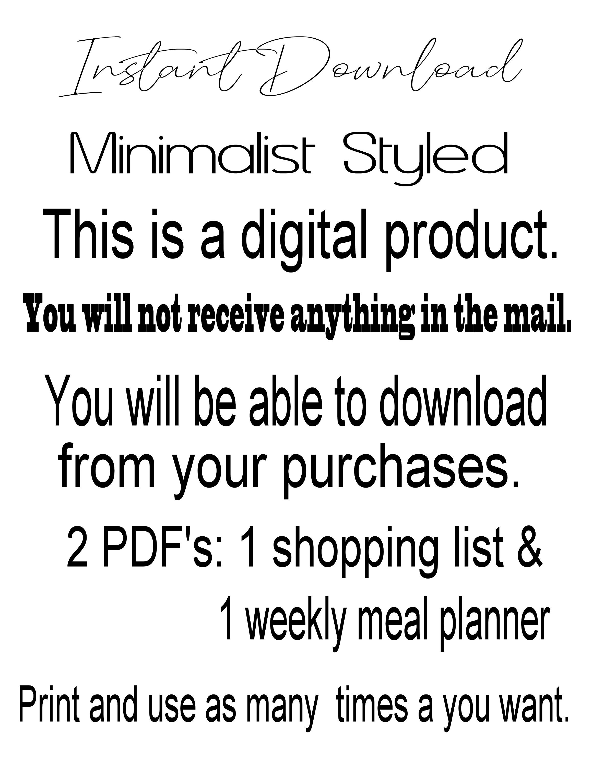 Printable Grocery List With Printable Meal Planner Instant Images For printable-grocery-list-with-printable-meal-planner-instant-images-for