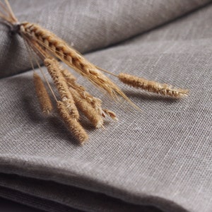 2,2 yards, Natural Linen Fabric, Eco Fabric, Linen Fabric For Any Your Project, High Quality Linen Fabric image 1