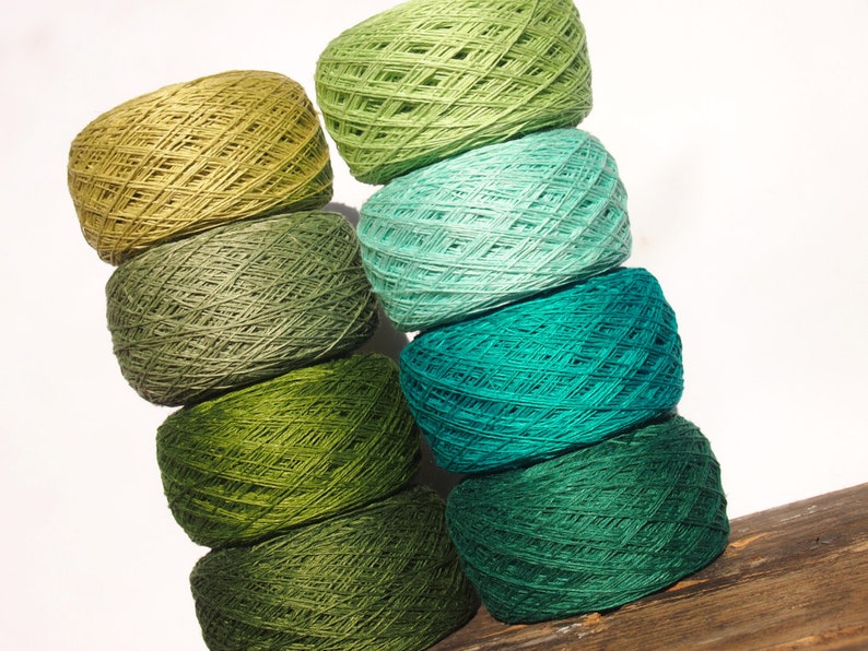 8 Balls Natural Linen Yarn High Quality Linen Yarn for Etsy