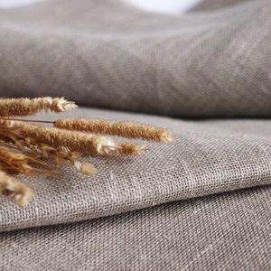 2,2 yards, Natural Linen Fabric, Eco Fabric, Linen Fabric For Any Your Project, High Quality Linen Fabric image 3