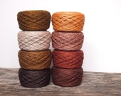 8 Balls Natural Linen Yarn, High Quality, Linen Yarn For Crochet, Knitting, 400 gr/ 14 oz
