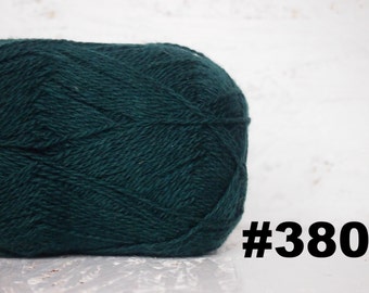 Wolle, Wolle grüne Farbe zum Stricken, häkeln, litauische Wollgarn, #380