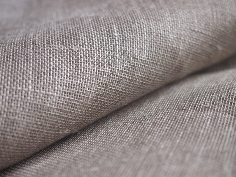 2,2 yards, Natural Linen Fabric, Eco Fabric, Linen Fabric For Any Your Project, High Quality Linen Fabric image 2