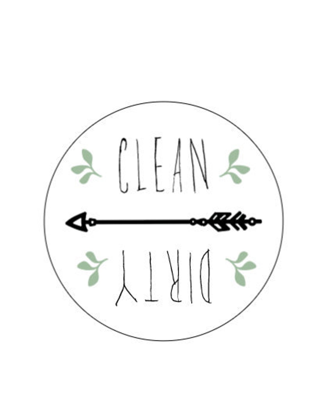 Clean/dirty Dishwasher Etsy