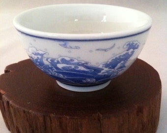 The Great Wave Motif - Gongfu Teacups (1 Pair)