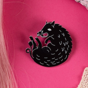 Black Boar Pin