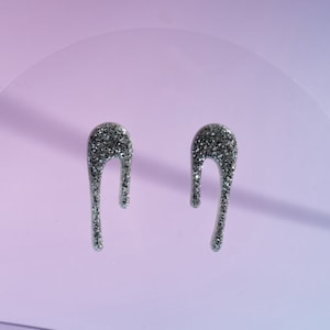 ZILVEREN OORBELLEN unieke zilveren oorbellen schattige oorknopjes uniseks oorbellen afbeelding 1