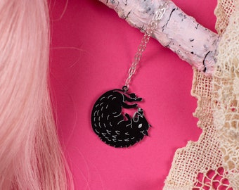 Black Boar Necklace