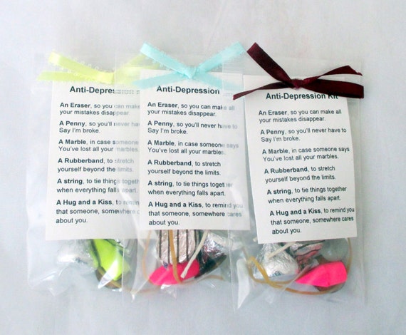 Kit Anti Depression Citation Edifiante Cadeau Pour Etsy