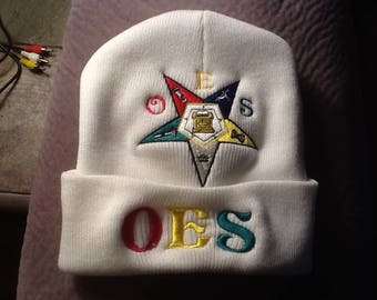 Order Of Eastern Star Beanie Cap