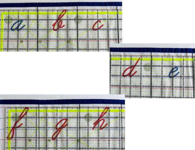Roll Cursive Montessori Cursive Alphabet Roll: Lowercase Learning Mat - Etsy