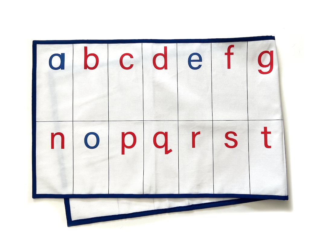 Montessori Print Alphabet Letters, Print Alphabet, Montessori Lower
