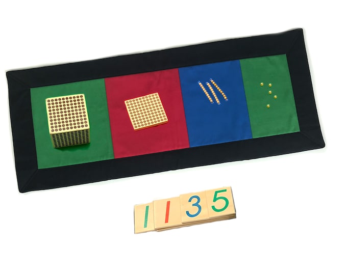 11: Montessori Place Value Mat - Etsy