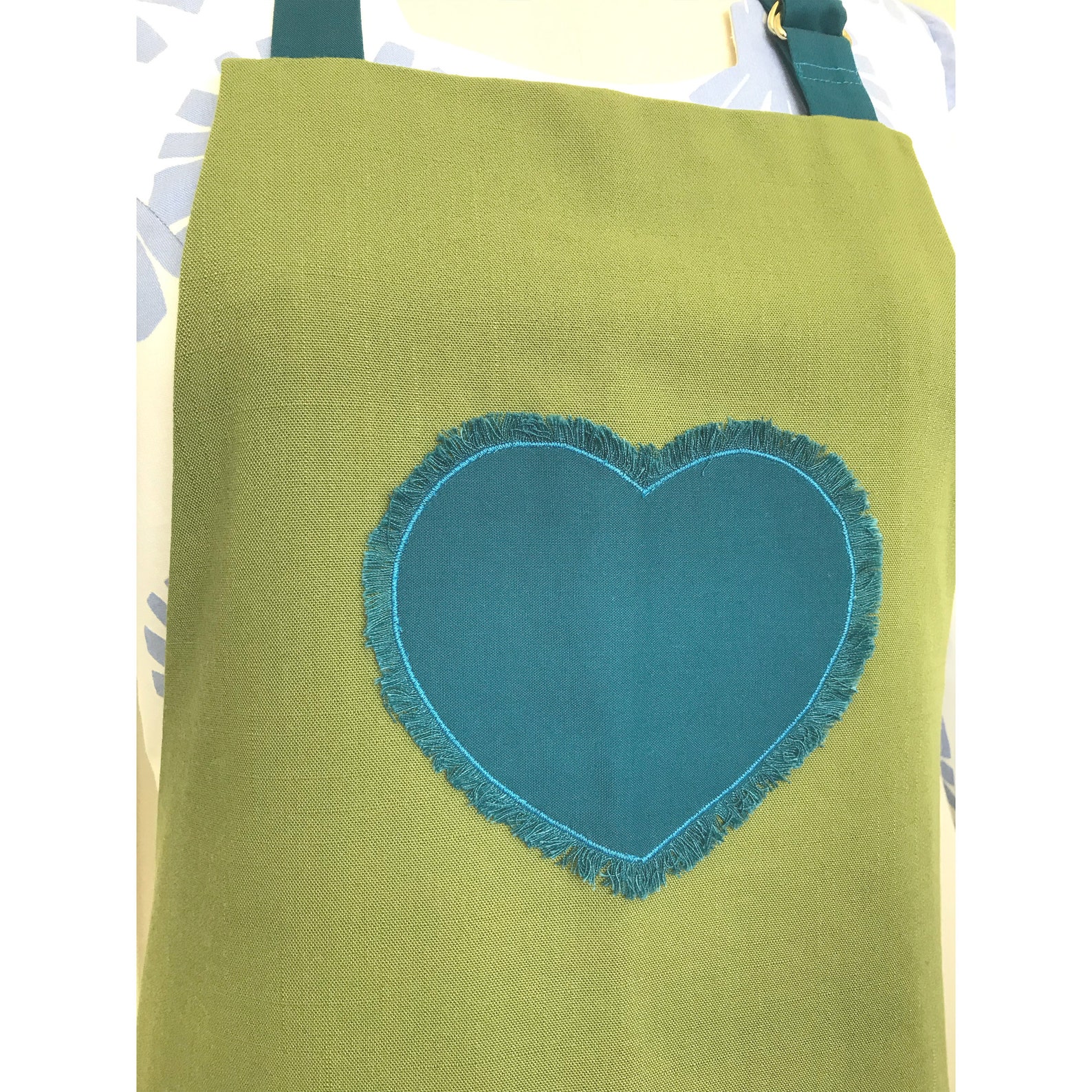 Buy Kitchen Apron Green Color Apron Reversible Apronunique Online in