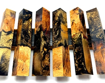 Scottish Oak and resin pen blank