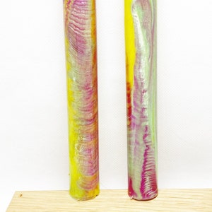 Round Alumilite clear blanks 140mm