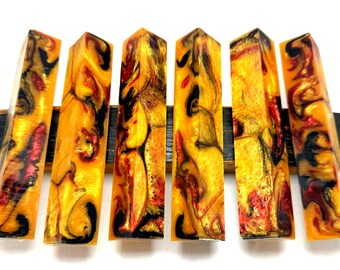 Alumilite Clear Resin Pen Blank: Woodturning Craft