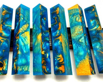 Alumilite Clear Resin Pen Blank: Woodturning Craft