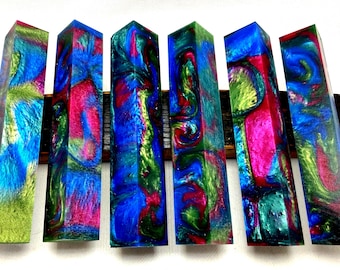 Alumilite Clear Resin Pen Blank: Woodturning Craft