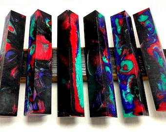 Alumilite Clear Resin Pen Blank: Woodturning Craft