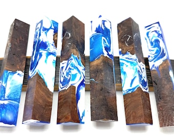 Stabilised Scottish Elm hybrid pen blanks