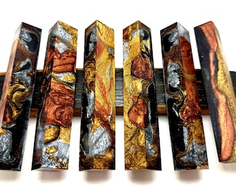 Alumilite Clear Resin Pen Blank: Woodturning Craft