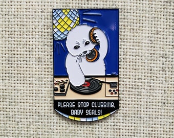 Clubbing Seals Pin