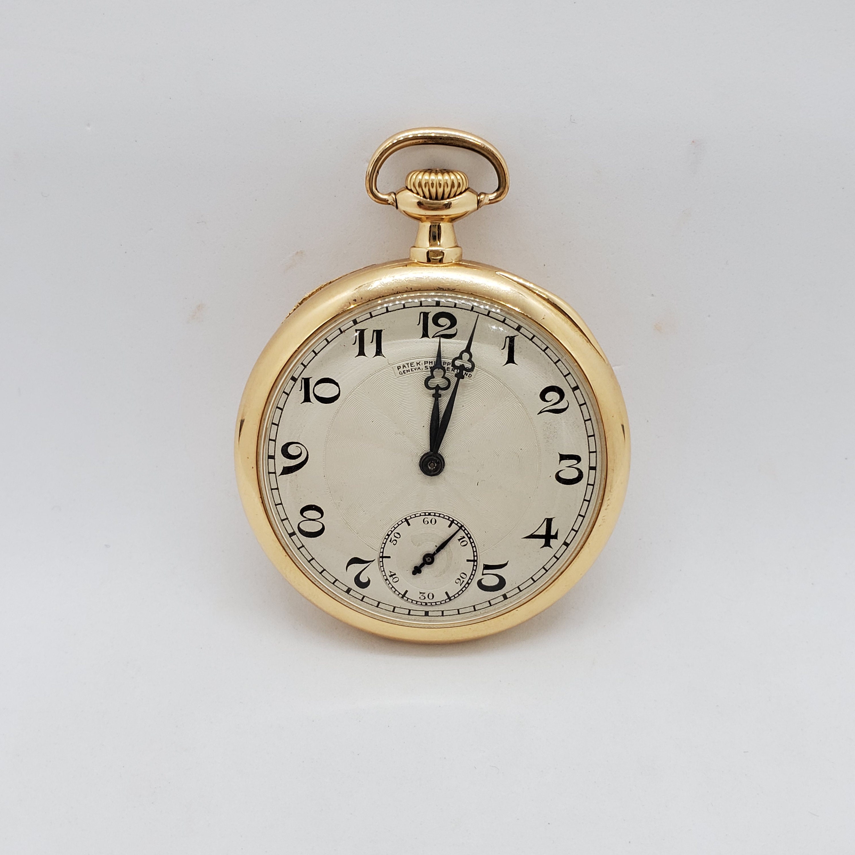 18k Solid Gold Patek Philippe Pocket Watch Gift for Him Etsy Canada