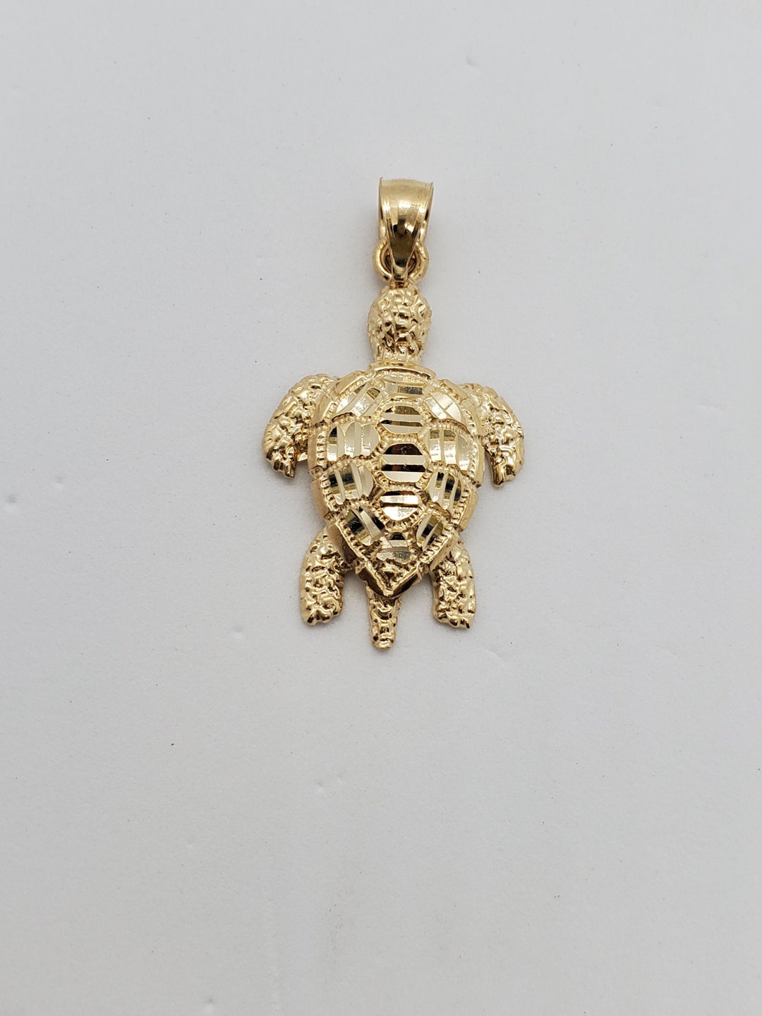 Vintage 14k Solid Gold Turtle Pendant/ Gift for Her/ Perfect Gift Etsy