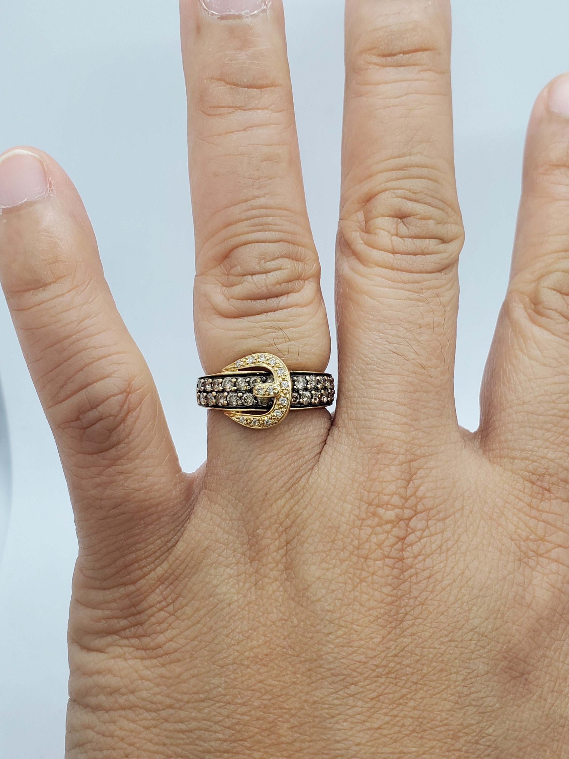 Levian belt buckle ring deals