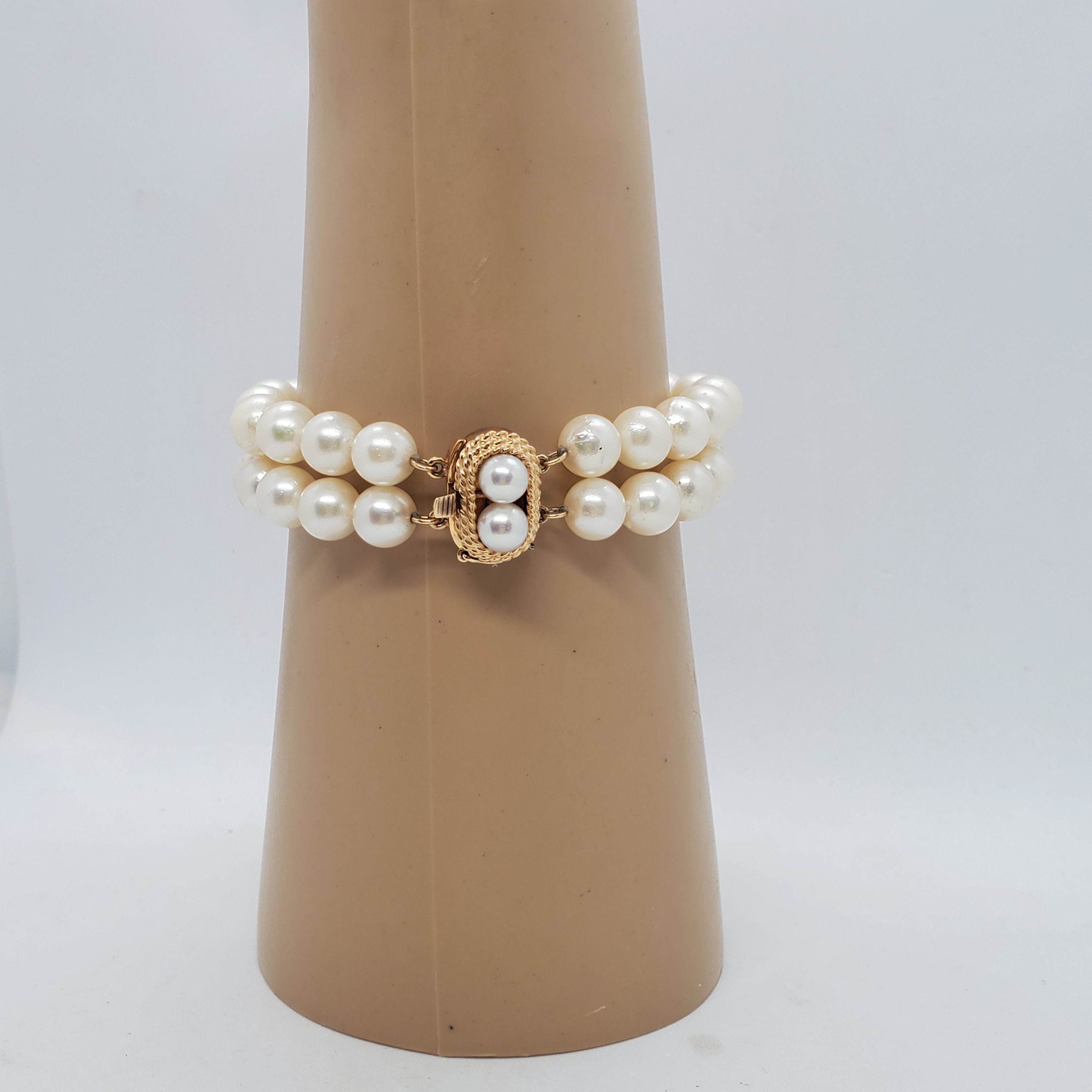 Mikimoto 657mm A Akoya Pearl Bracelet in 18kt White Gold  RossSimons