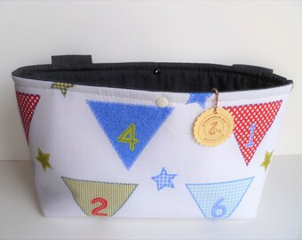 High chair Bag "large pennant"