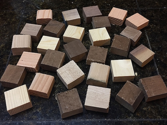 flat wooden blocks