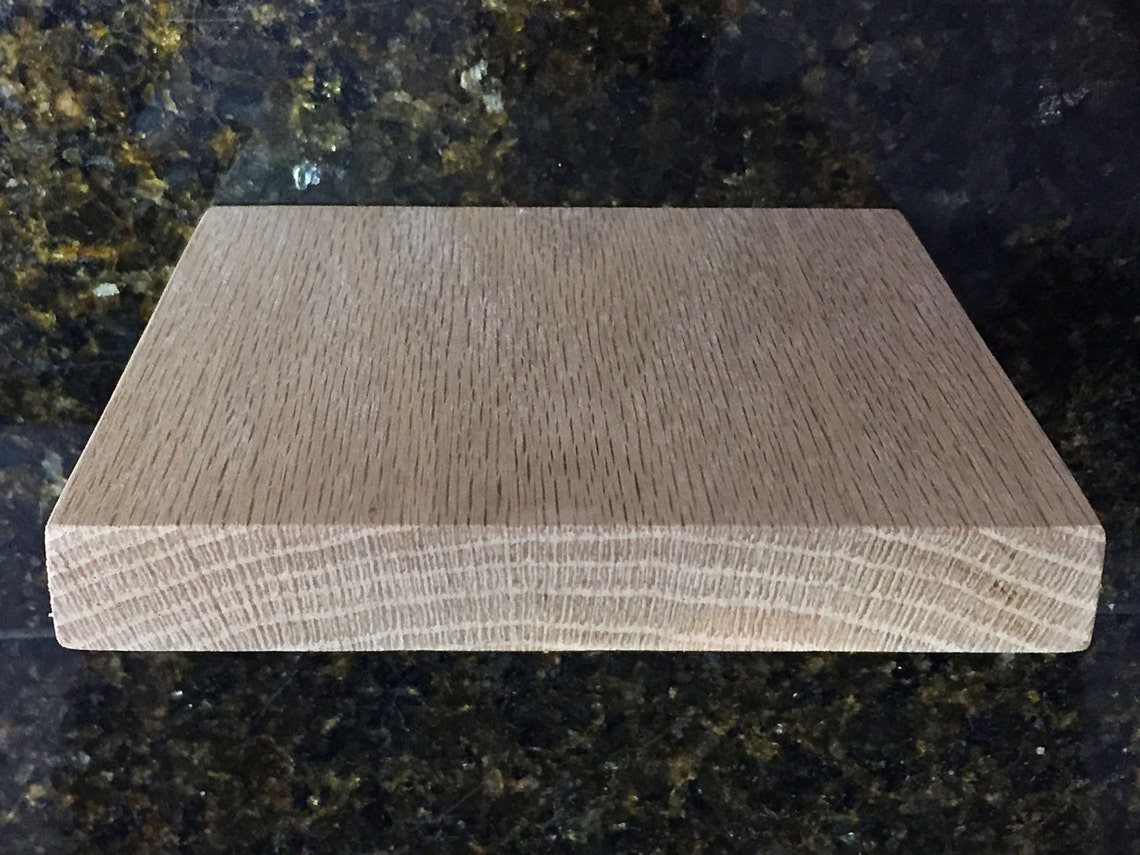 Large 3/4 Thick Oak Unfinished Wood Square 1.5 Etsy