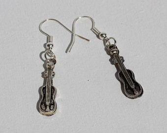 Little violine earrings no. 11-122 unique handmade fantasy fashion design authentic boho statement jewelry